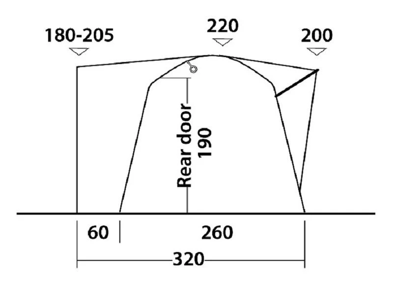 Outwell Milestone Shade Drive Away Awning 10 Outwell Milestone Shade Drive Away Awning - Image 10