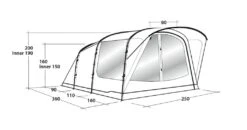 Outwell Oakwood 3 Tent -Fiama Camping Shop 111208 oakwood 3 drawing perspective2