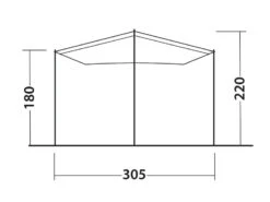 Outwell Fieldcrest Canopy -Fiama Camping Shop 111239 fieldcrest canopy drawing other5