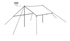 Easy Camp Tarp 4m X 4m -Fiama Camping Shop 120329 2