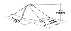 Robens Starlight 2 Tent -Fiama Camping Shop 130259 starlight 2 drawing perspective 2