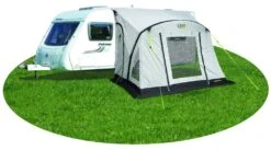 Quest Falcon Air 325 Porch Awning -Fiama Camping Shop a3502a photo