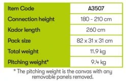 Quest Falcon 300 Low Poled Drive Away Awning 9 Quest Falcon 300 Low Poled Drive Away Awning -Fiama Camping Shop a3507 10 midsize