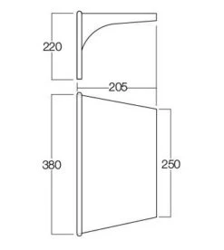 Vango AirBeam Sky Canopy 2.5m -Fiama Camping Shop airbeam sky canopy for caravan motorhomes 25mx
