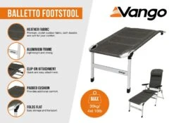 Vango Balletto Footstool -Fiama Camping Shop balletto footstool