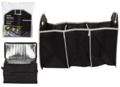 Car Boot Organiser With Removable Cooler Bag