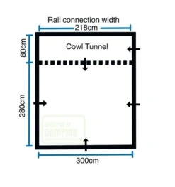 Outdoor Revolution Cayman Classic Low/Mid Drive Away Awning -Fiama Camping Shop cayamn copy1