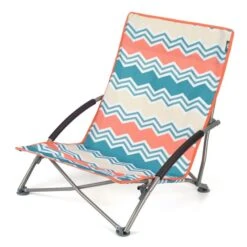 Yello Low Zig Zag Beach Chair -Fiama Camping Shop dpnfybzc