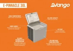 Vango E-Pinnacle 30L Cooler -Fiama Camping Shop e pinnnacle 30l hr medium