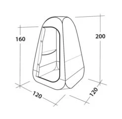 Easy Camp Little Loo Toilet Tent -Fiama Camping Shop easy camp little loo 2