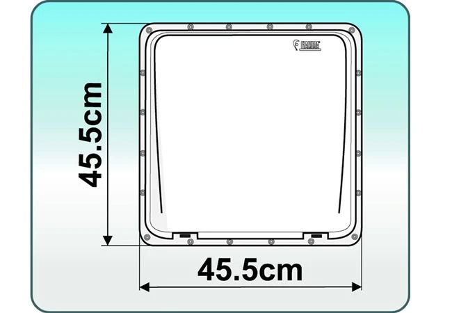 Fiamma 400 X 400 Roof Vent White 5 Fiamma 400 X 400 Roof Vent White - Image 5