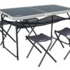 Outdoor Revolution Capri Aluminium Picnic Table And Stool Set