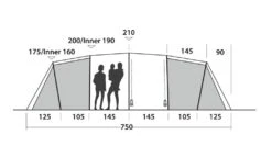 Easy Camp Huntsville 800 Twin Tent -Fiama Camping Shop huntsville 800 4