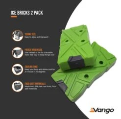 Vango Ice Bricks 2 Pack -Fiama Camping Shop ice bricks 2 pack high res small
