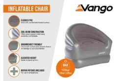 Vango Inflatable Chair 5 Vango Inflatable Chair -Fiama Camping Shop inflatable chair 2