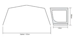 Outdoor Revolution Kalahari PC 7.0 Side Sun Wing -Fiama Camping Shop kalahari side wing 1 1 1