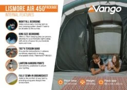 Vango Lismore Air 450 Tent Package -Fiama Camping Shop lismore air 450 package2 medium