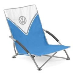 Volkswagen Blue Campervan Folding Low Camping Chair -Fiama Camping Shop low volkswagen blue campervan folding low camping chair 80601.1568212620