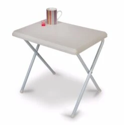 Resin Low Profile White Table -Fiama Camping Shop mini table white 0 1