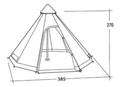 Easy Camp Moonlight Tipi -Fiama Camping Shop moonlight tipi1