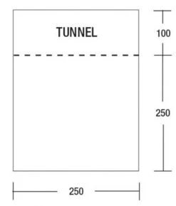 Sunncamp Motor Buddy 250 Drive Away Awning -Fiama Camping Shop motor buddy 250 floor plan