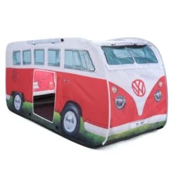 Volkswagen VW Campervan Kids Red Pop Up Tent 22 Volkswagen VW Campervan Kids Red Pop Up Tent -Fiama Camping Shop ol0180 2 3