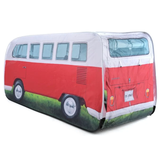 Volkswagen VW Campervan Kids Red Pop Up Tent 13 Volkswagen VW Campervan Kids Red Pop Up Tent - Image 13
