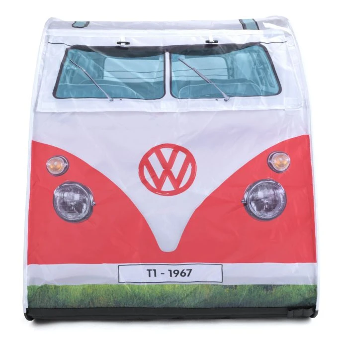Volkswagen VW Campervan Kids Red Pop Up Tent 6 Volkswagen VW Campervan Kids Red Pop Up Tent - Image 6