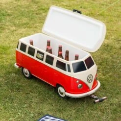 Volkswagen Red Camper Van Cool Box 15 Volkswagen Red Camper Van Cool Box -Fiama Camping Shop ol0188.7