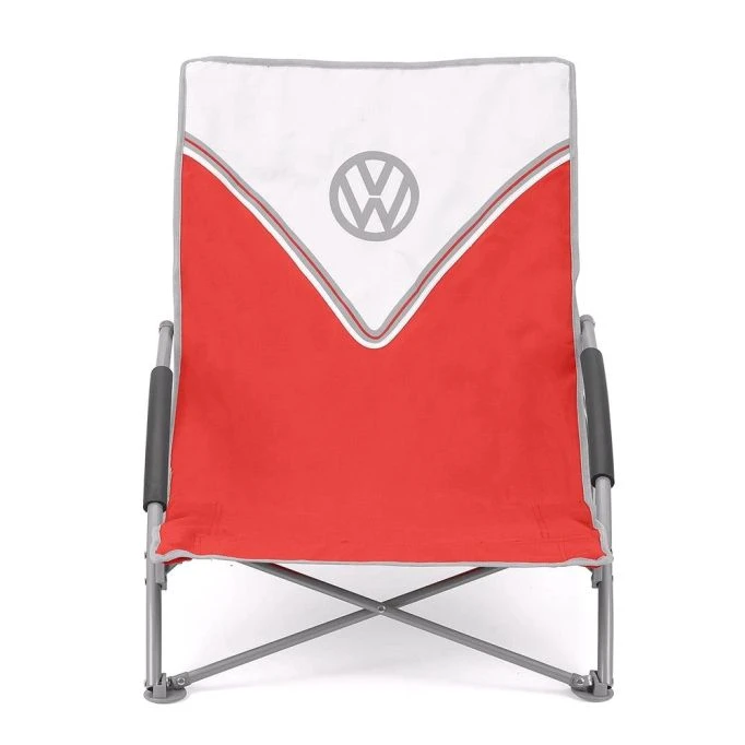Volkswagen Red Campervan Folding Low Camping Chair 1 Volkswagen Red Campervan Folding Low Camping Chair