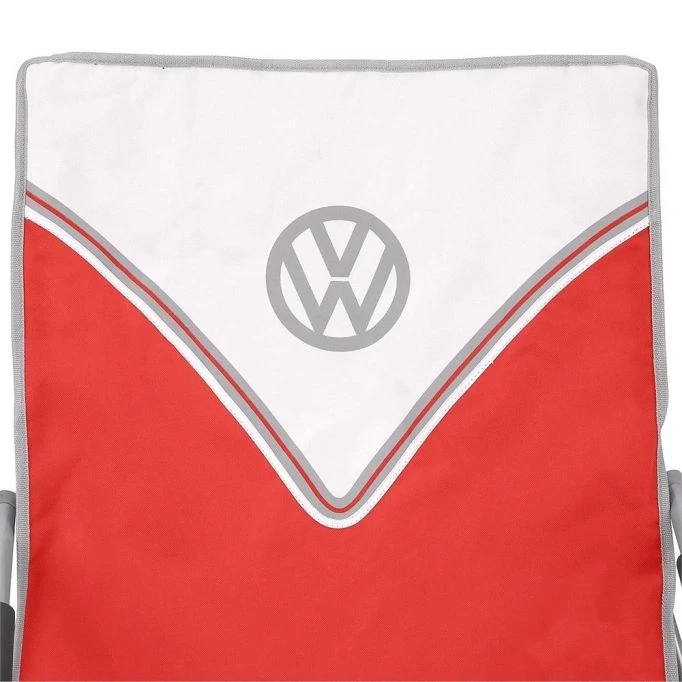 Volkswagen Red Campervan Folding Low Camping Chair 4 Volkswagen Red Campervan Folding Low Camping Chair - Image 4