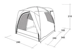 Outwell Beachcrest Driveaway Awning -Fiama Camping Shop outwell beachcrest dimensions
