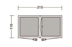 Outwell Seahaven Comfort Station Double Utility Tent -Fiama Camping Shop outwell seahaven comfort station double utility tent 3