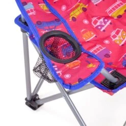 Volkswagen Kids Pink Camping Chair -Fiama Camping Shop pe 314151 3