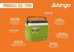 Vango Pinnacle 32L Cooler -Fiama Camping Shop pinnnacle 32l 72h hr medium