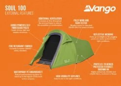 Vango Soul 100 Tent -Fiama Camping Shop soul 100 infographic lr