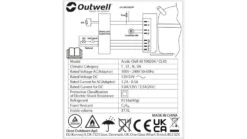 Outwell Arctic Chill 40 -Fiama Camping Shop specs