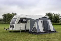 Sunncamp Swift Deluxe 325 SC Caravan Awning -Fiama Camping Shop swift deluxe 325 sc with side sun canopy 1