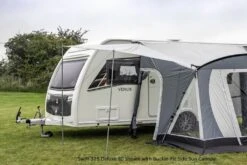 Sunncamp Swift Deluxe 325 SC Caravan Awning -Fiama Camping Shop swift deluxe 325 sc with side sun canopy 2