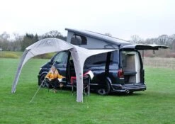 Vango AirBeam Sky Canopy 2.5m -Fiama Camping Shop vango 2020 lifestyle awning additions sky canopy airbeam hi 6