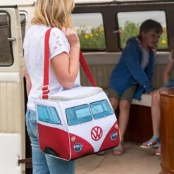 Volkswagen Large Red Cooler Bag -Fiama Camping Shop vw cooler bag red 4