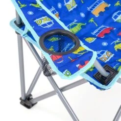 Volkswagen Kids Blue Camping Chair -Fiama Camping Shop vw kids chair 3