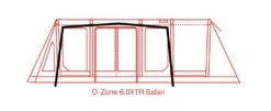 Outdoor Revolution Ozone 6.0 XTR Safari Side Sun Wing -Fiama Camping Shop xtr safari 2